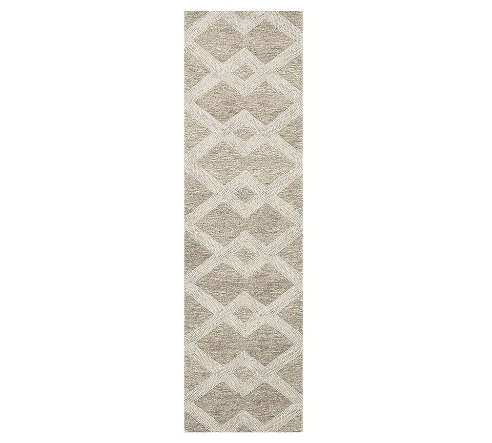 Chase Textured Hand Tufted Wool Rug Natural Pottery Barn Australia